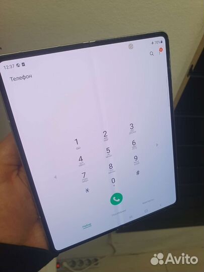 Дисплей samsung fold 3 серебро