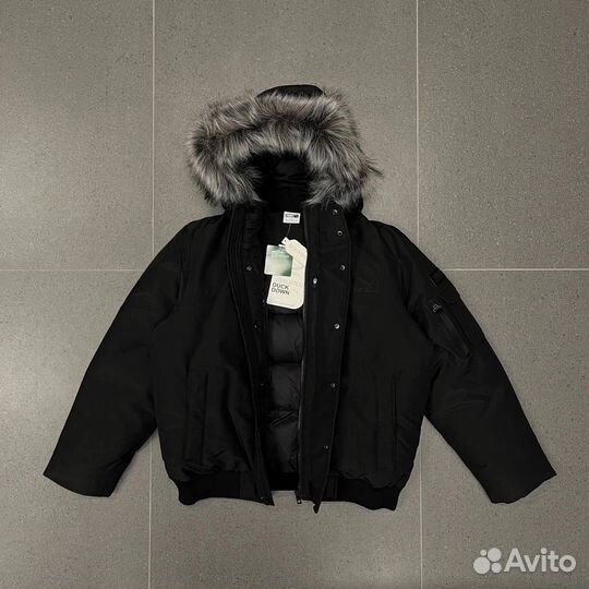 Пуховик puma short eco fur down