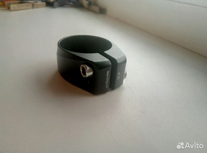 Зажим подседельного штыря, алюминий