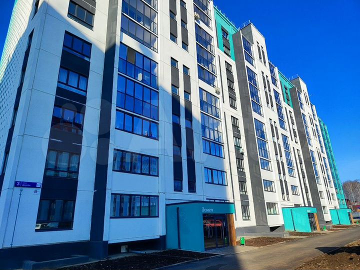 3-к. квартира, 76,4 м², 1/10 эт.