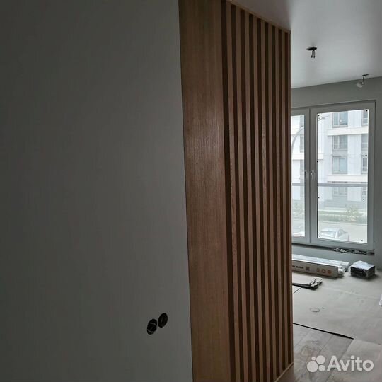 Интерьерные перегородки и рейки