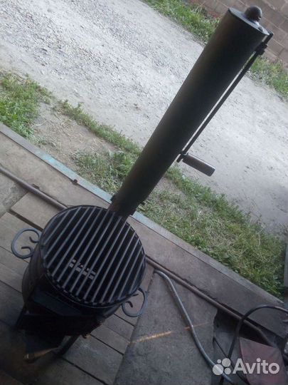 Печка под казан и барбекю