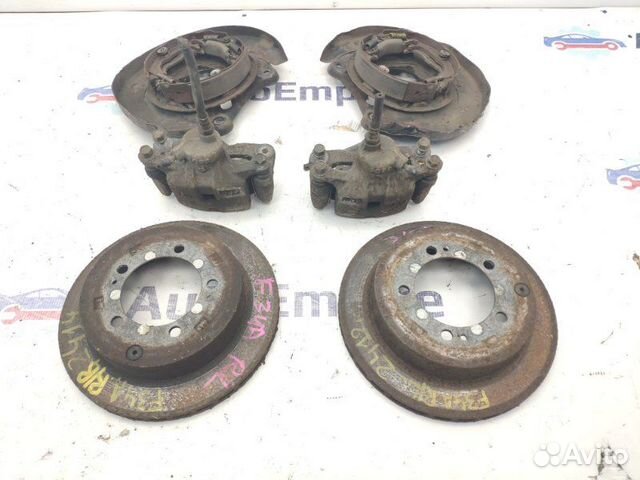 Комплект дисковых тормозов Mitsubishi Galant EA1A