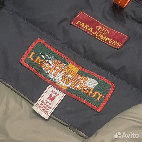 Микропуховик Parajumpers Оригинал Alpha Industries