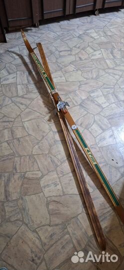 Лыжи советские с ботинками