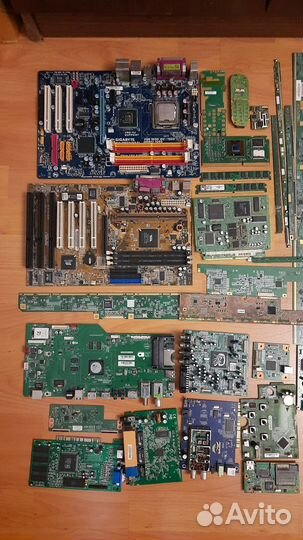 Радиодетали (лом импортных плат)