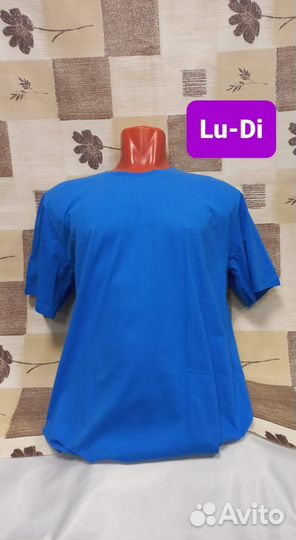 Футболка мужская 58 размера, хлопок