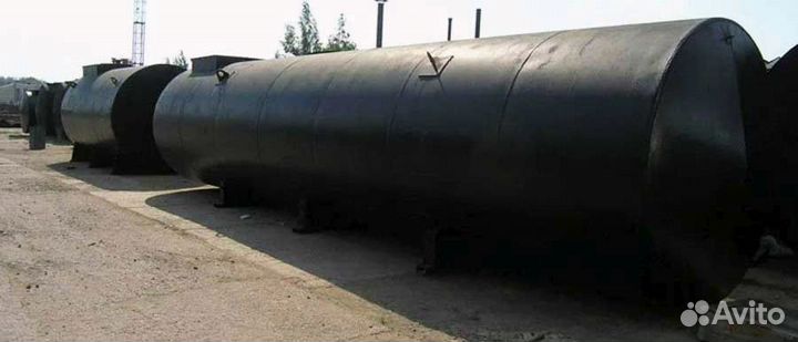 Резервуар, Цистерна металлические