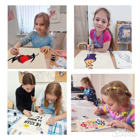 Роспись футболок (хлопок) и экосумок