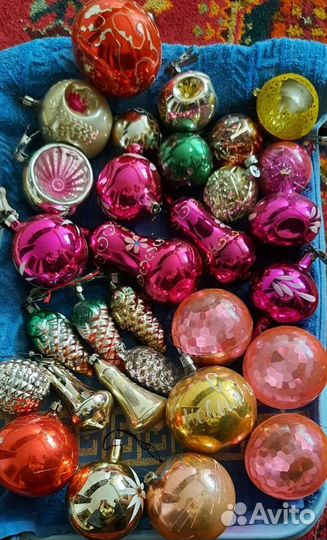 Ёлочные игрушки СССР