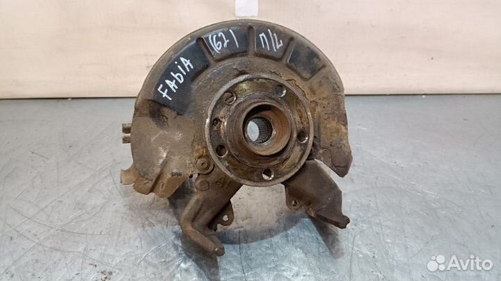 Кулак поворотный ступица в сборе передний левый