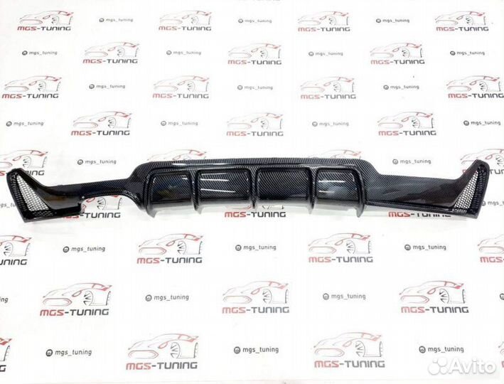 Диффузор BMW 4 F32 M-Performance 2x0 Под карбон