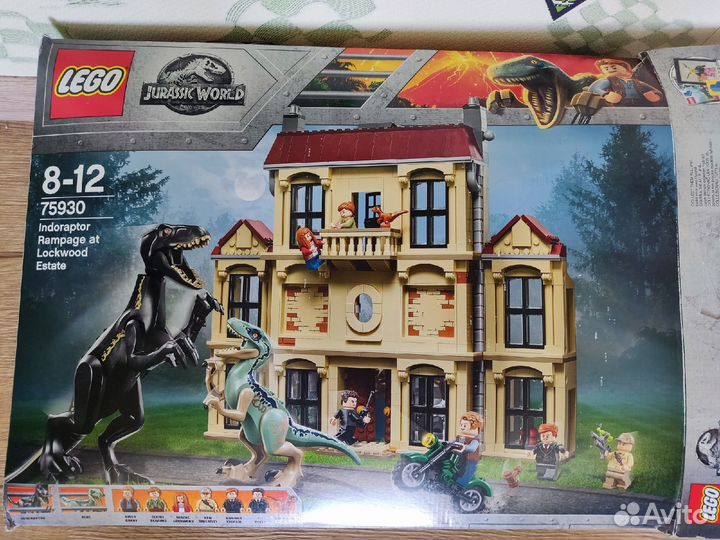 Lego Jurassic World 75930 Нападение Индораптора