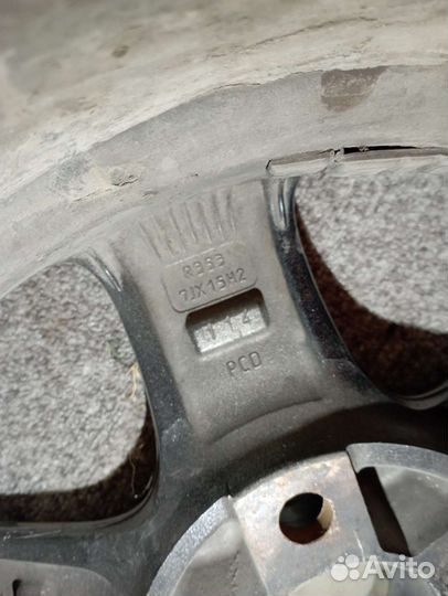 Литые диски r15