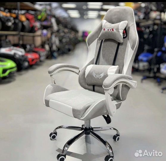 Игровое кресло велюр