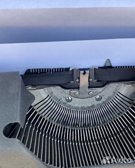 Печатная пишущая машинка Москва