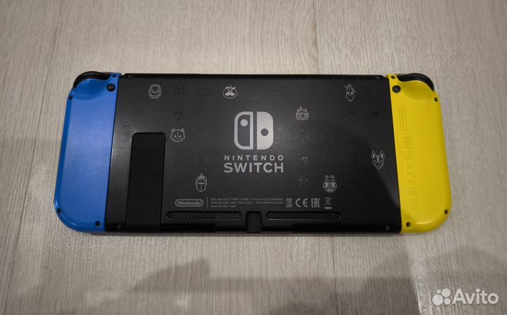 Nintendo switch rev 2 прошитая чип + sd 128 gb