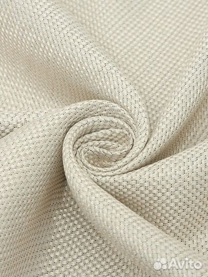 Шторы рогожка бежевый