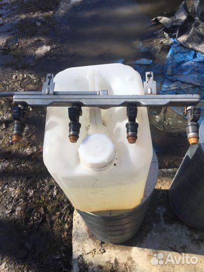 Рампа с форсунками хонда аккорд 8 2.4