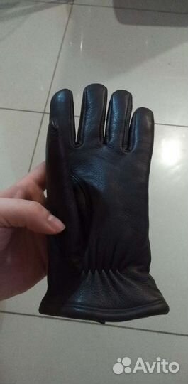 Мужские кожаные перчатки