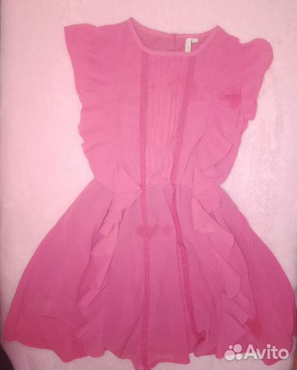 Вещи пакетом для девочки 116-128, 9вещей