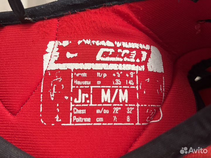 Нагрудник детский хоккейный bauer sniper