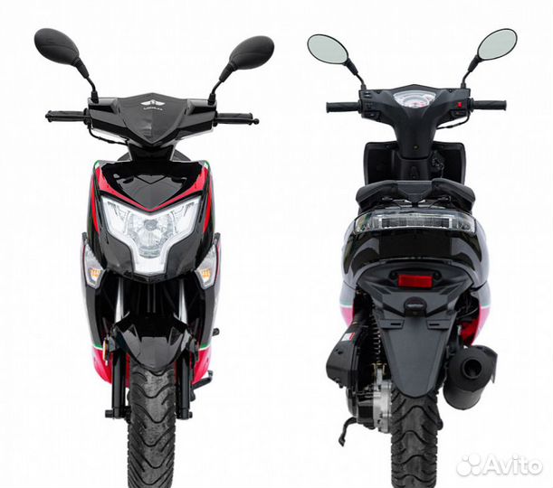 Скутер Regulmoto eagle 50 (LJ80QT-3L) колёса R12