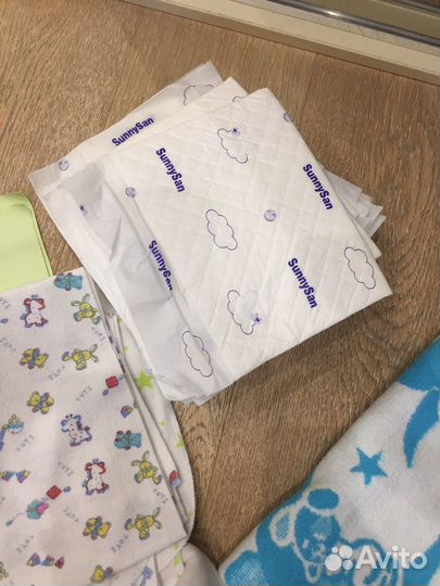 Пеленки трикотажные хлопковые байковые