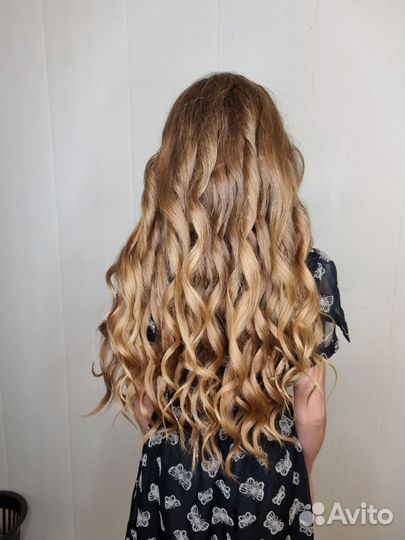 Локоны \ Прически \ Воздушные пучки