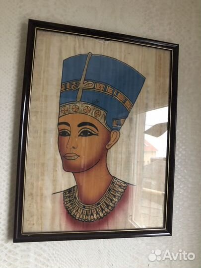 Папирус в рамке