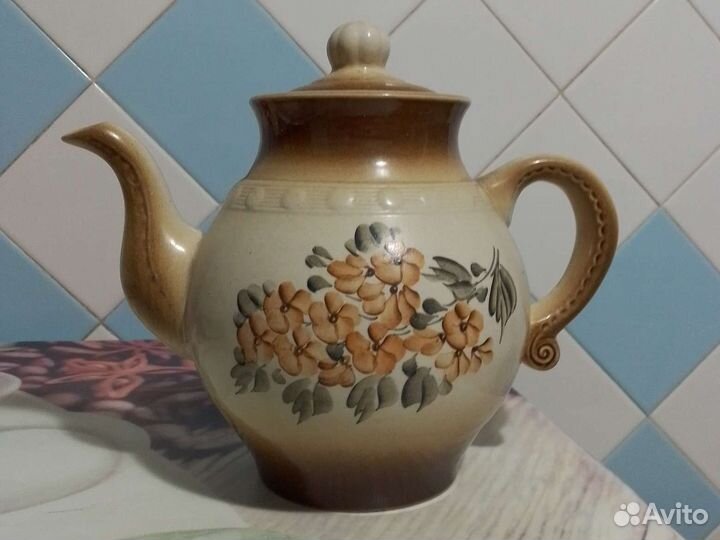 Чайник заварочный СССР ккрамический