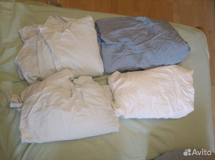 Простыни Икея натяжные на резинке 90/140/160/180