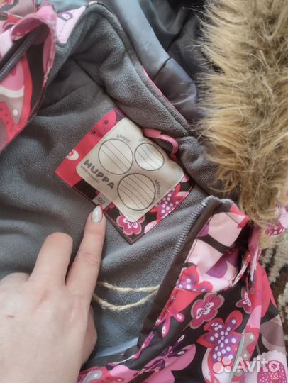 Зимний комбинезон для девочки