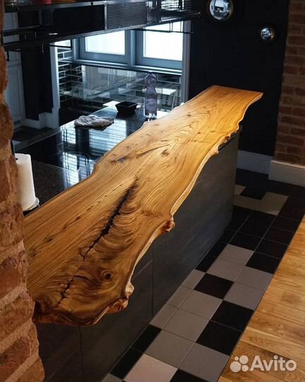 Барная столешница из слэба на заказ