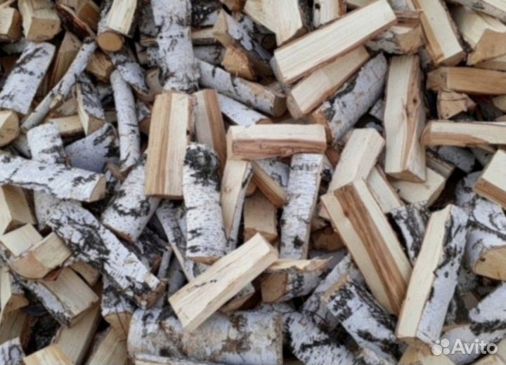 Дрова березовые естественной влажности