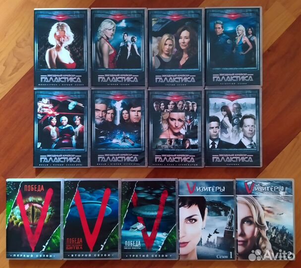 Культовые зарубежные сериалы на dvd