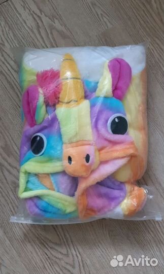 Пижама кигуруми Единорог радужный новая