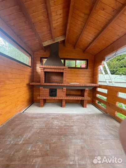 Модульная печь барбекю