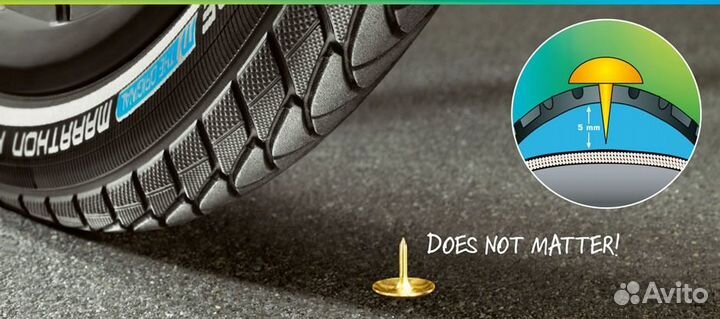 Велопокрышка шипованная 24'' Schwalbe marathon win