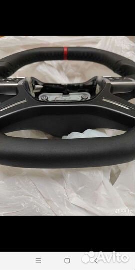 Руль mercedes AMG w166 с перфорацией (GL, G )