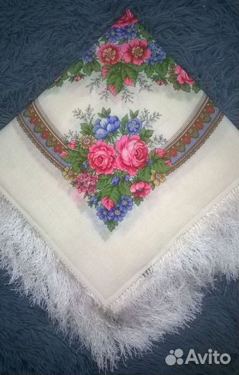 Аромат лета павловопосадский платок