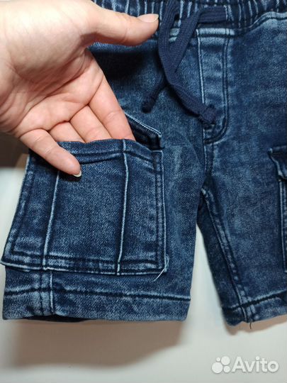 Шорты новые Lupilu под джинсу 86-92-98