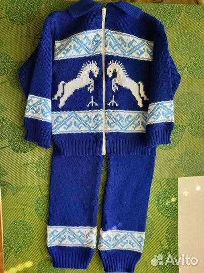 Шерстяной костюм для мальчиков