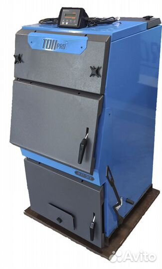 Котел твердотопливный полуавтоматический топpro 15