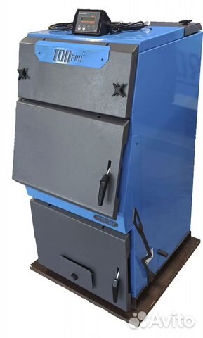 Котел твердотопливный полуавтоматический топpro 15