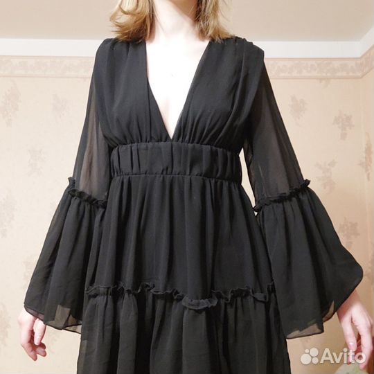 Платье женское чёрное резмер 42-44