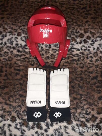 Детский шлем защитный для тэхвандо