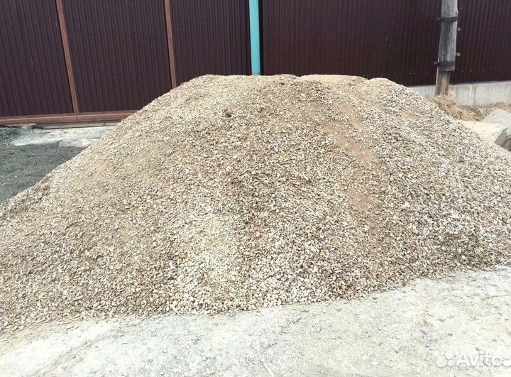 Щебень гравийный 40-70
