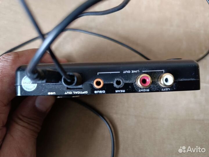 Внешняя звуковая карта creative