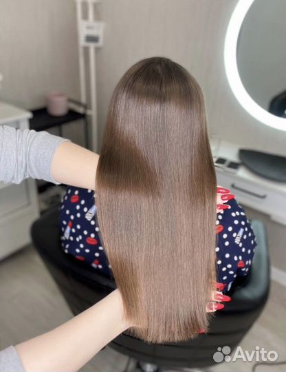 Кератиновое выпрямление волос и ботокс